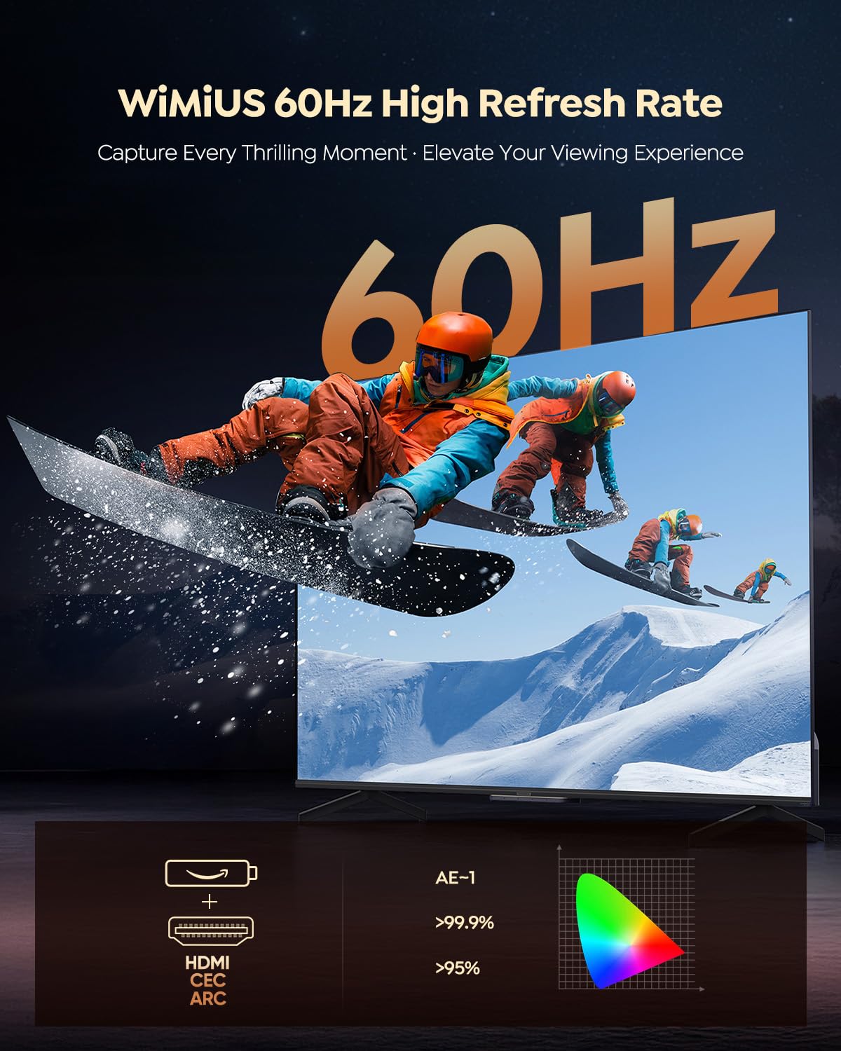 Built-in apps 4K smart outdoor projector, WiFi/BT, Dolby dual speaker, auto focus, YouTube/Prime Video, Upgrad P62 Pro