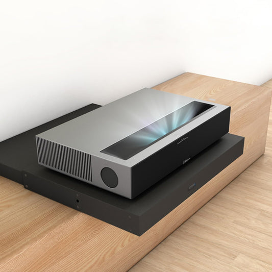 NothPJ motorized sliding tray for UST projector, smart retractable telescopic system, extends to 150", power sync design