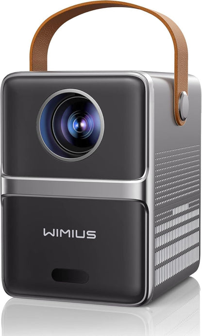 4K portable smart projector, Netflix & Dolby audio, 1080P native, WiFi/BT, auto keystone, electric focus, home theater