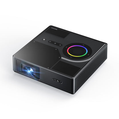 NexiGo Nova Mini laser projector, Google TV/Netflix, 1080p FHD, 1200 lumens, 15000:1 contrast, auto setup, 150" display